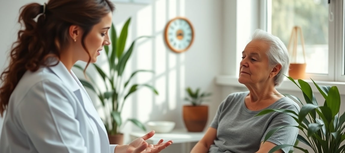 Une naturopathe écoute attentivement sa patiente en consultation