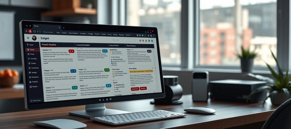 Calendrier éditorial d'un blog automatique planifiant les publications